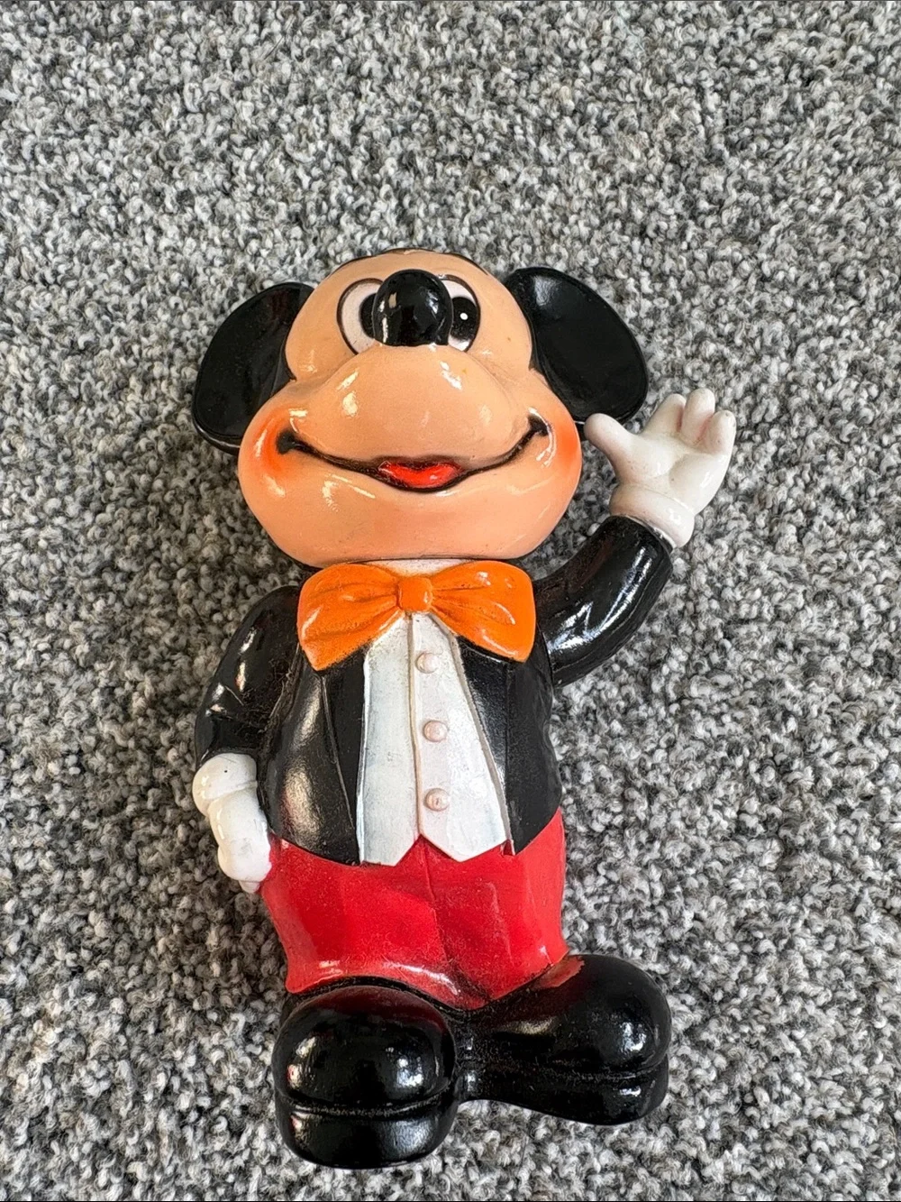 Disney Vintage Mickey Mouse Figure & Plush Set
